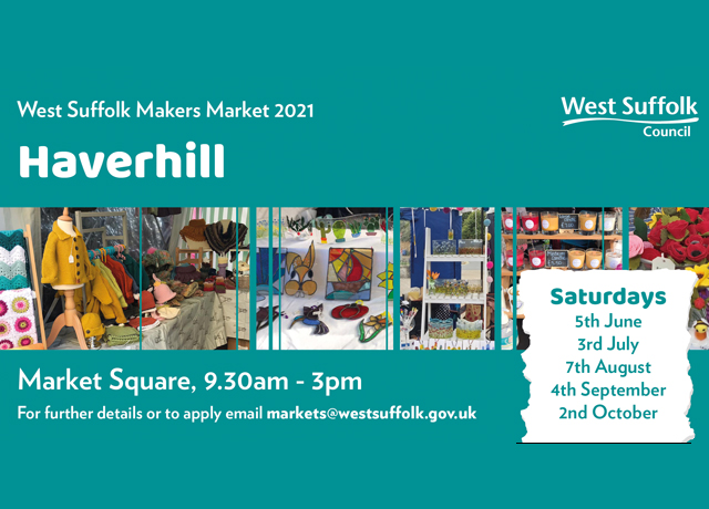 Makers markets 2021 - Haverhill