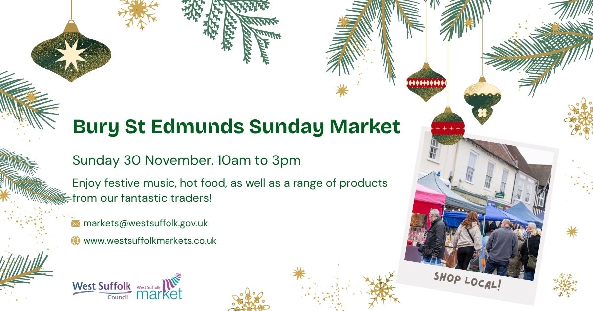 Additional Sunday Market Bury St Edmunds