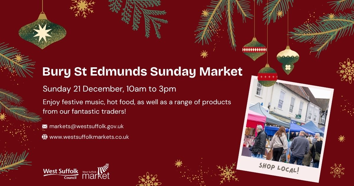 Additional Sunday Market Bury St Edmunds