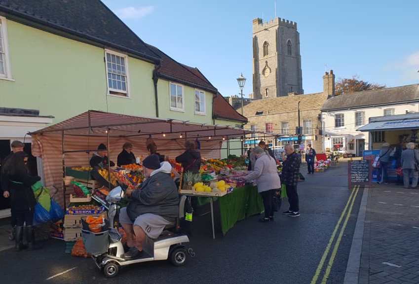 Market in Mildenhall