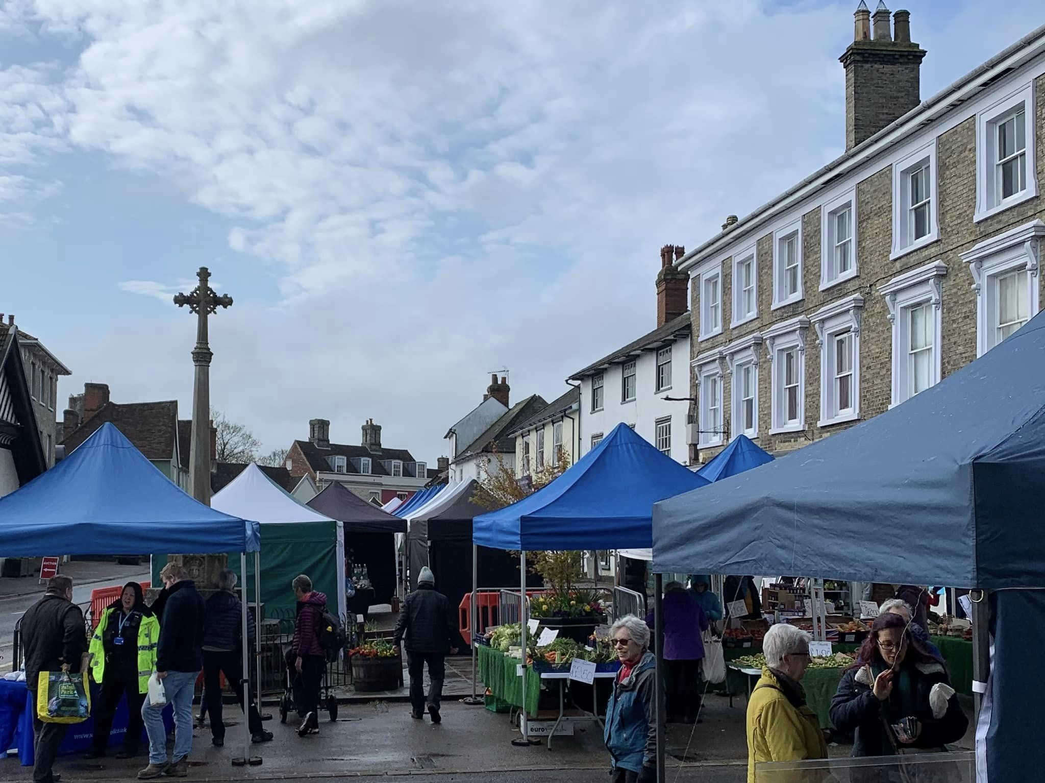Image of Clare Market stalls
