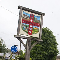 Mildenhall town sign